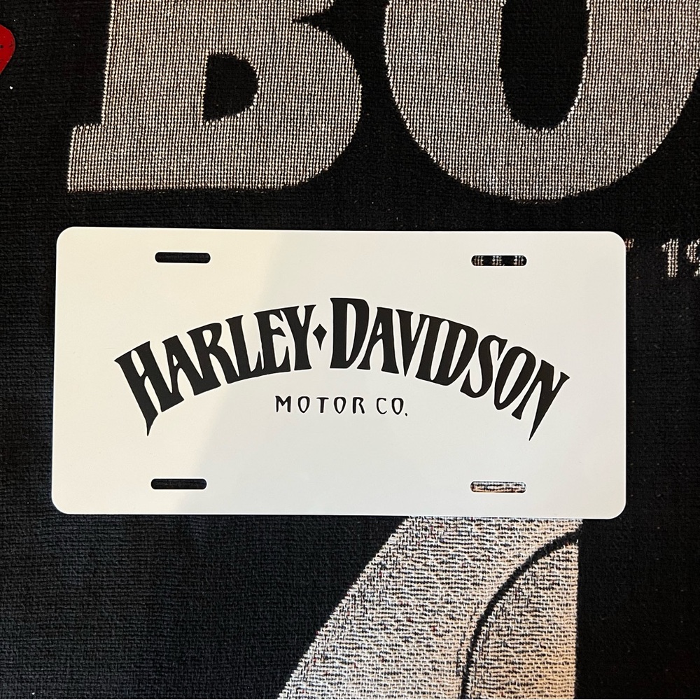 Decorative Harley Davidson Plate